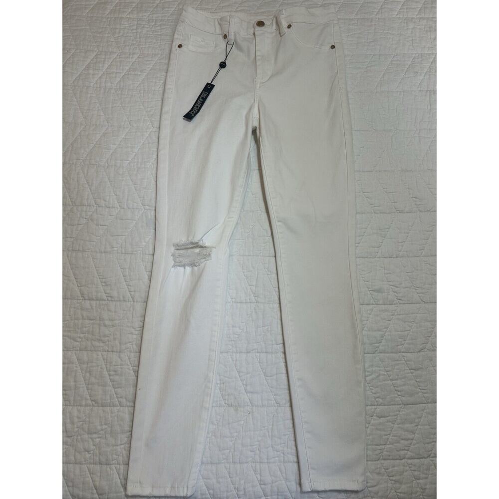 BLANKNYC MID-RISE JEANS IN GREAT WHITE - NWT $88 ANTHRO/NORDSTROM SZ 28